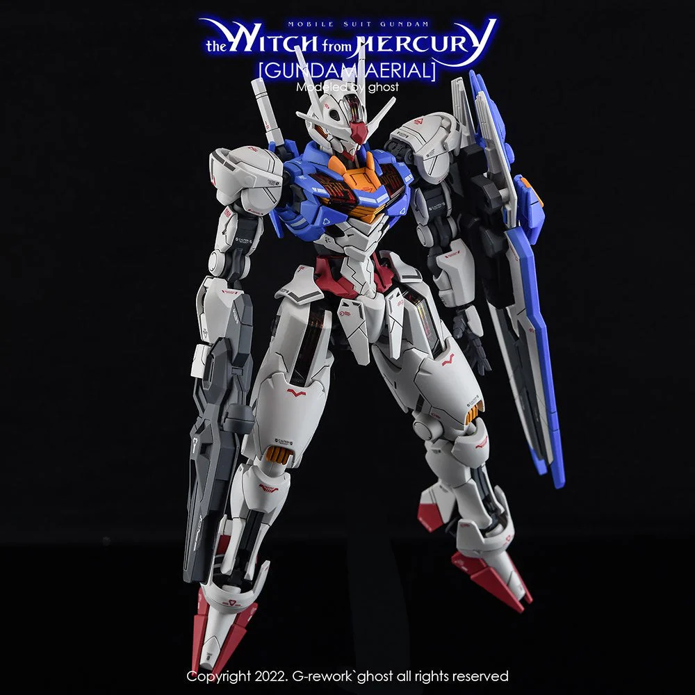 G-Rework CD-H-WM03 Premium Decal for HG The Witch From Mercury Aerial - Image 7