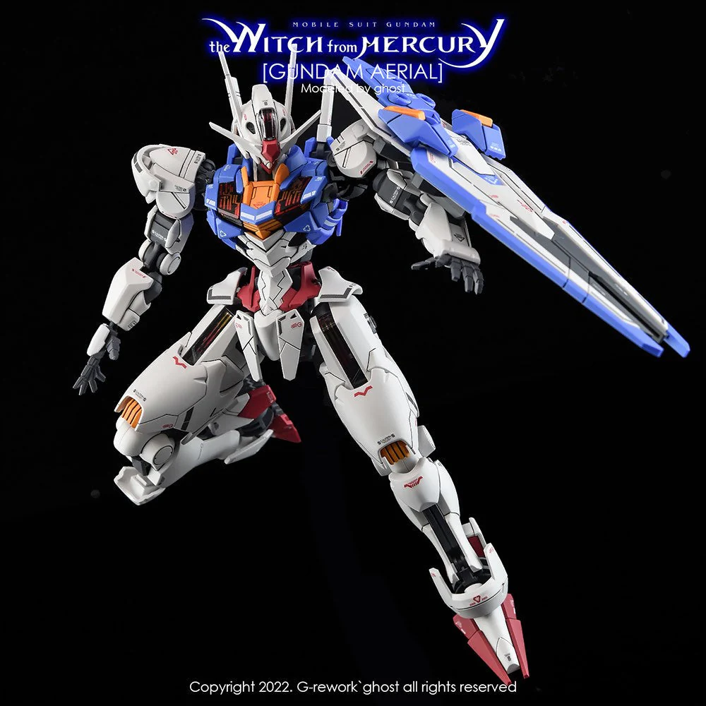 G-Rework CD-H-WM03 Premium Decal for HG The Witch From Mercury Aerial - Image 9