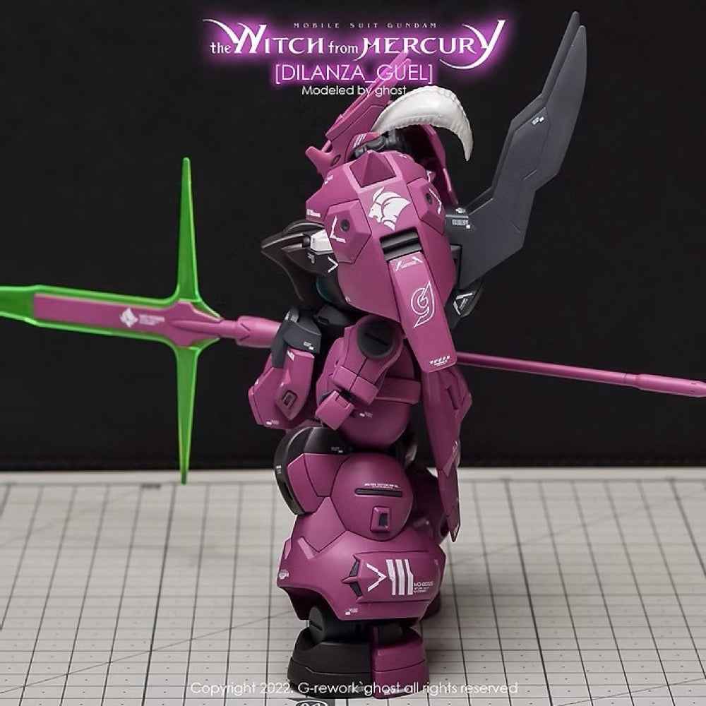 G-Rework CD-H-WM04 Premium Decal for HG Guel's Dilanza - Image 12