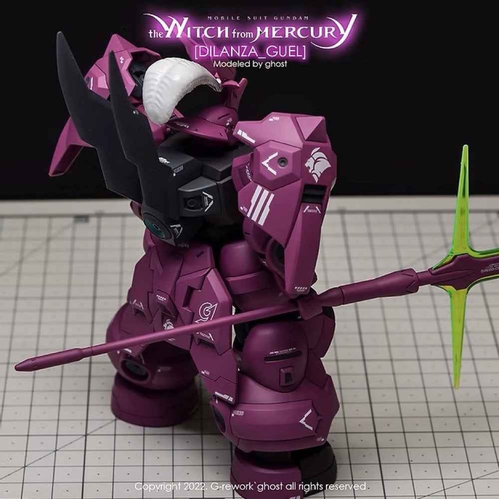 G-Rework CD-H-WM04 Premium Decal for HG Guel's Dilanza - Image 14