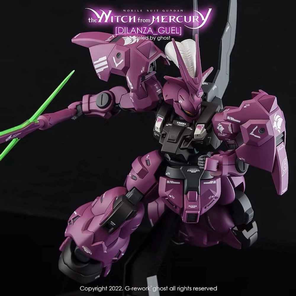 G-Rework CD-H-WM04 Premium Decal for HG Guel's Dilanza - Image 6