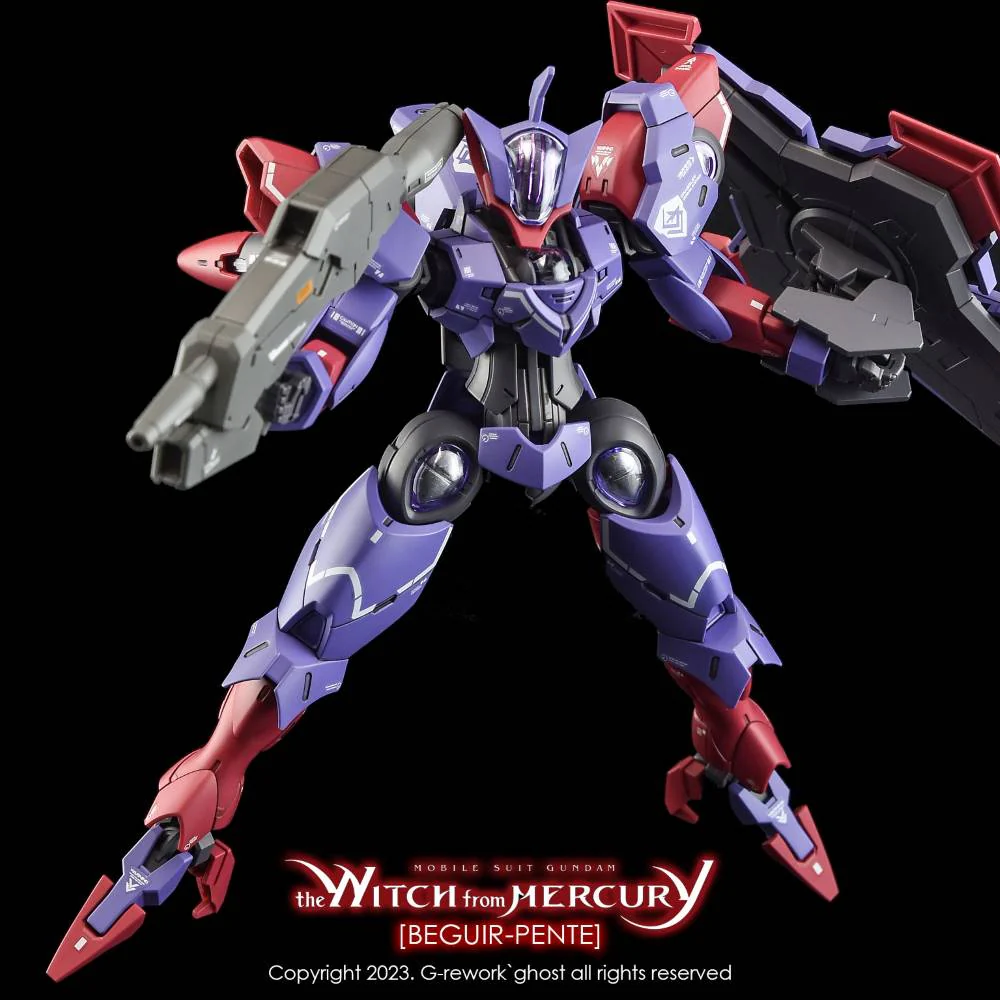 G-Rework CD-H-WM12 Premium Decal for HG The Witch From Mercury Beguir-Pente (Decal V2.0) - Image 10