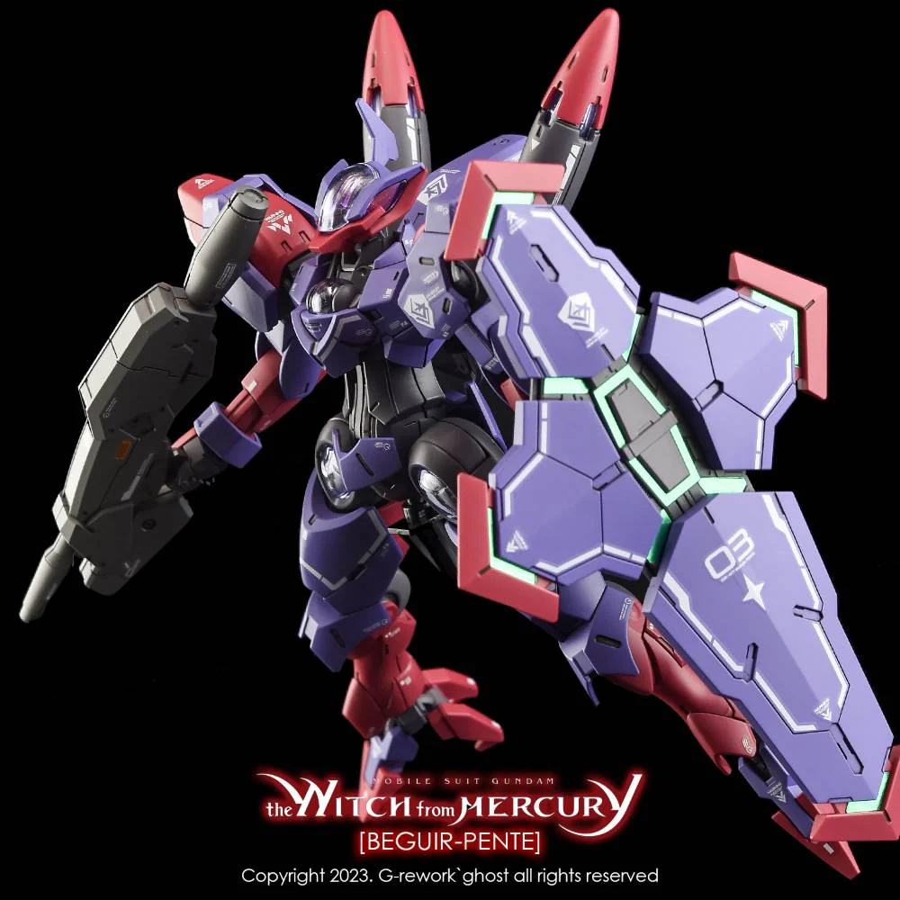 G-Rework CD-H-WM12 Premium Decal for HG The Witch From Mercury Beguir-Pente (Decal V2.0) - Image 11