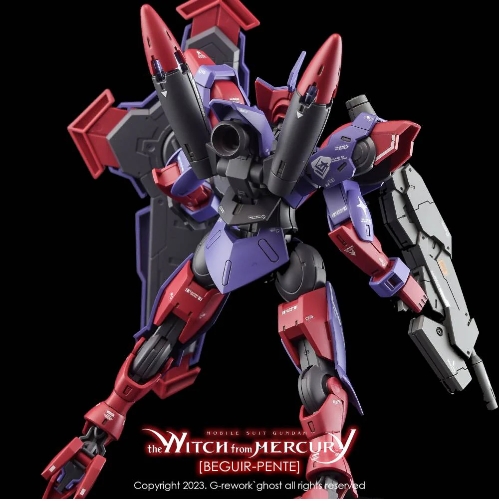 G-Rework CD-H-WM12 Premium Decal for HG The Witch From Mercury Beguir-Pente (Decal V2.0) - Image 12
