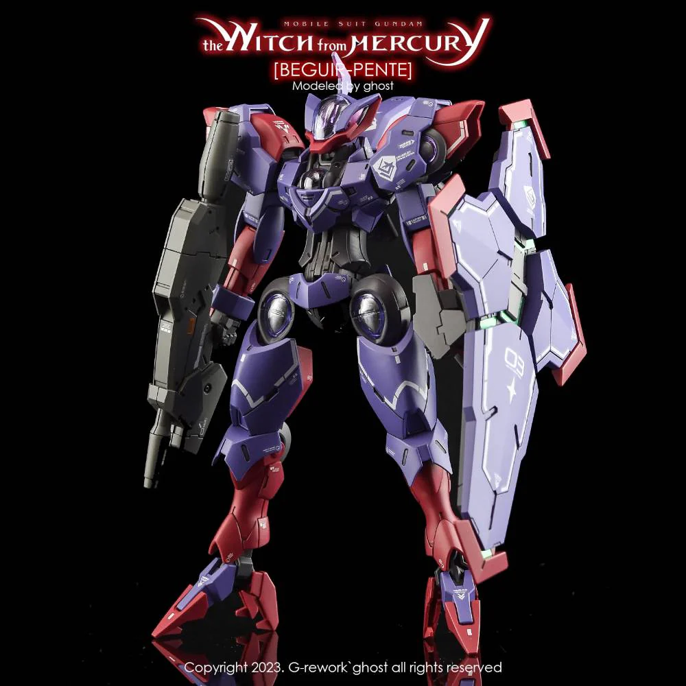 G-Rework CD-H-WM12 Premium Decal for HG The Witch From Mercury Beguir-Pente (Decal V2.0) - Image 3