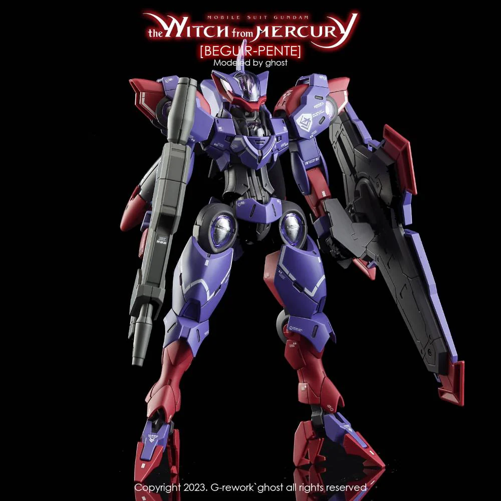 G-Rework CD-H-WM12 Premium Decal for HG The Witch From Mercury Beguir-Pente (Decal V2.0) - Image 4
