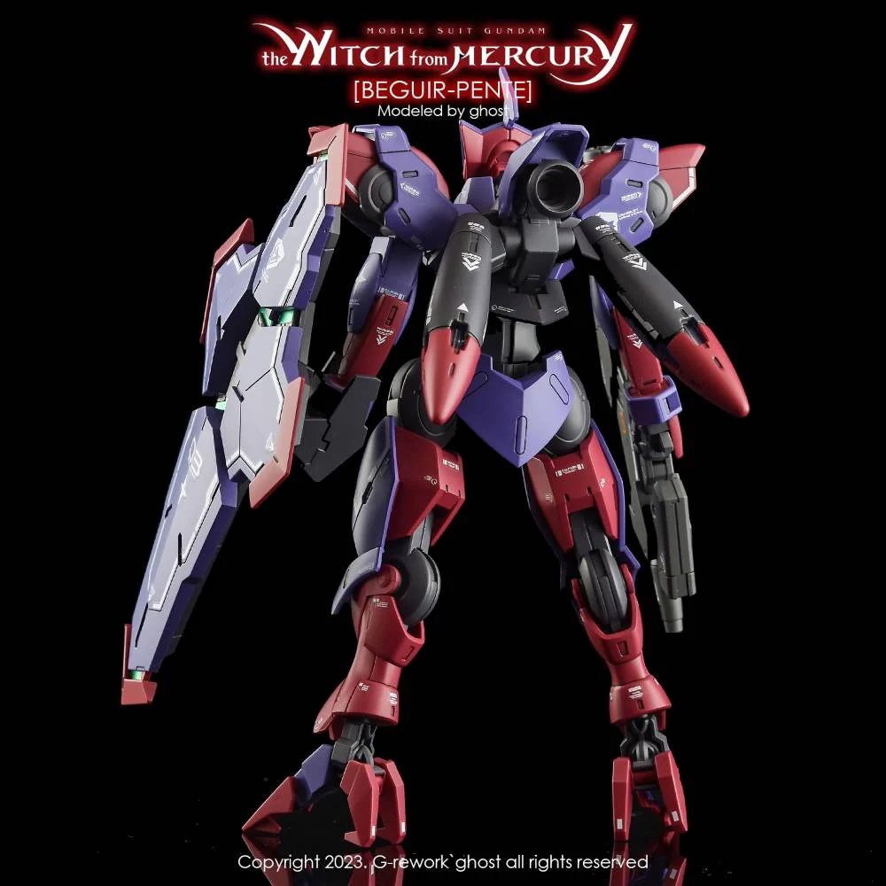 G-Rework CD-H-WM12 Premium Decal for HG The Witch From Mercury Beguir-Pente (Decal V2.0) - Image 5