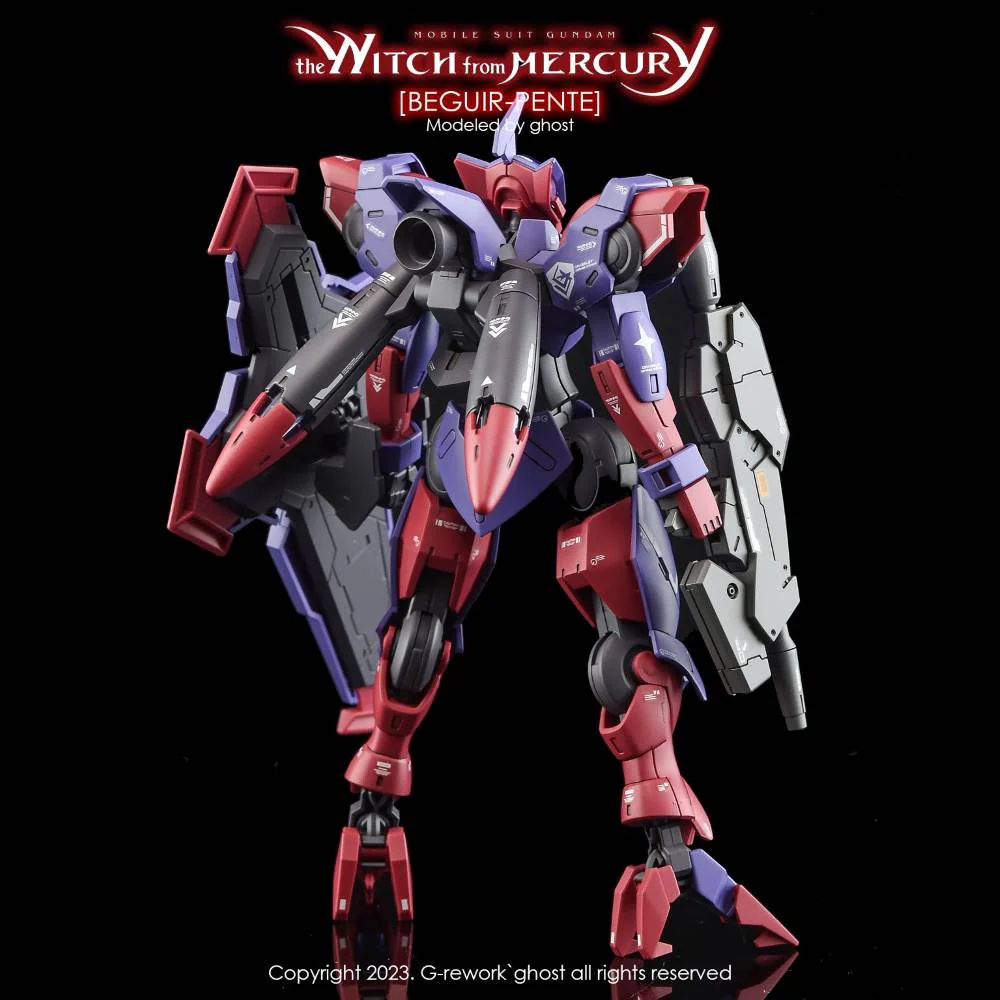 G-Rework CD-H-WM12 Premium Decal for HG The Witch From Mercury Beguir-Pente (Decal V2.0) - Image 6