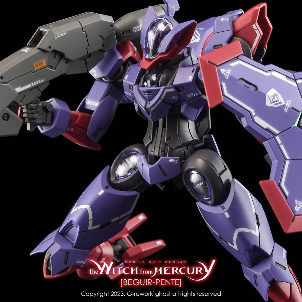 G-Rework CD-H-WM12 Premium Decal for HG The Witch From Mercury Beguir-Pente (Decal V2.0) - Image 8