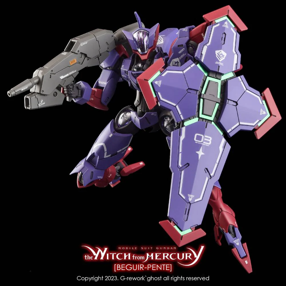G-Rework CD-H-WM12 Premium Decal for HG The Witch From Mercury Beguir-Pente (Decal V2.0) - Image 9