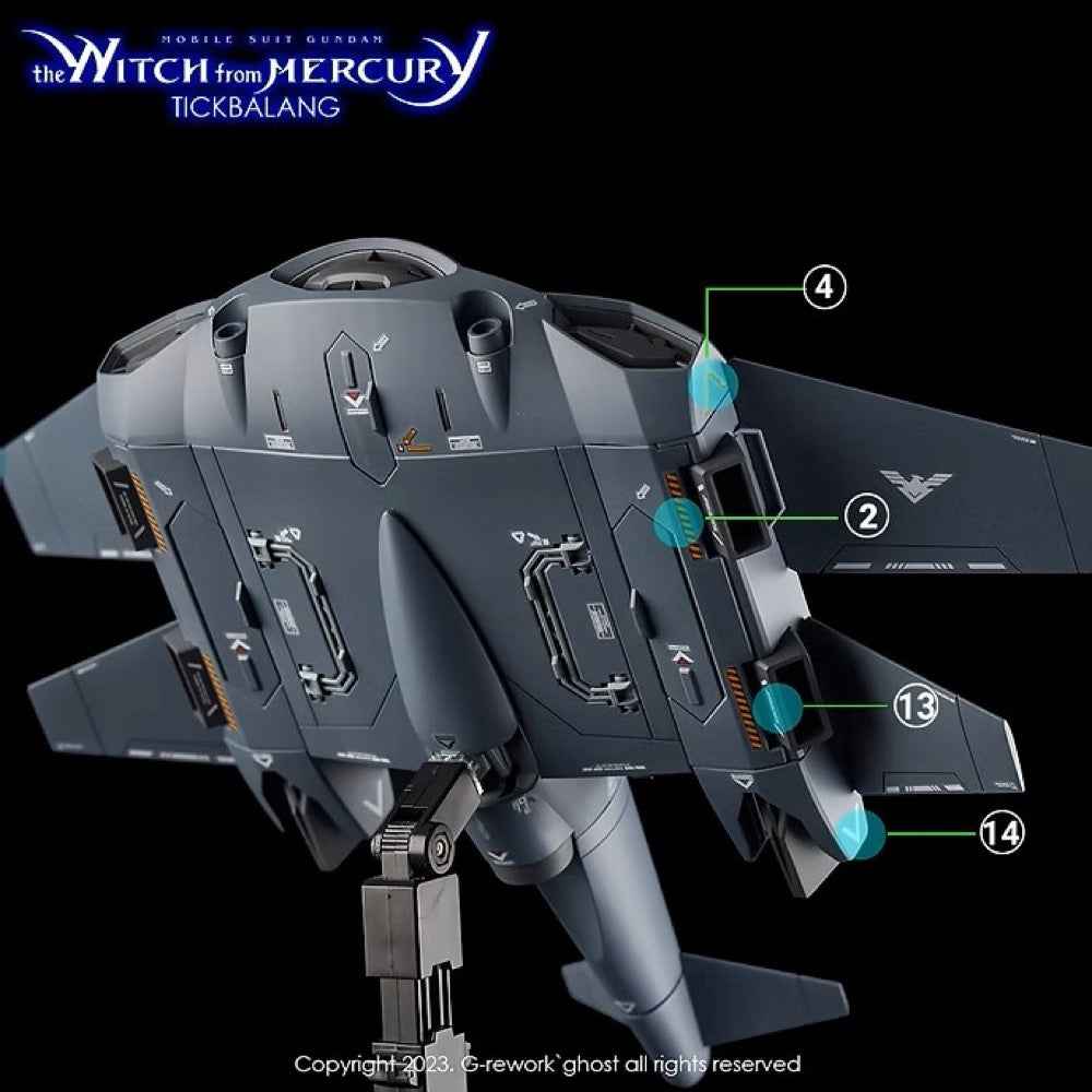 G-Rework CD-H-WM15 Premium Decal for HG Tickbalang - Image 4