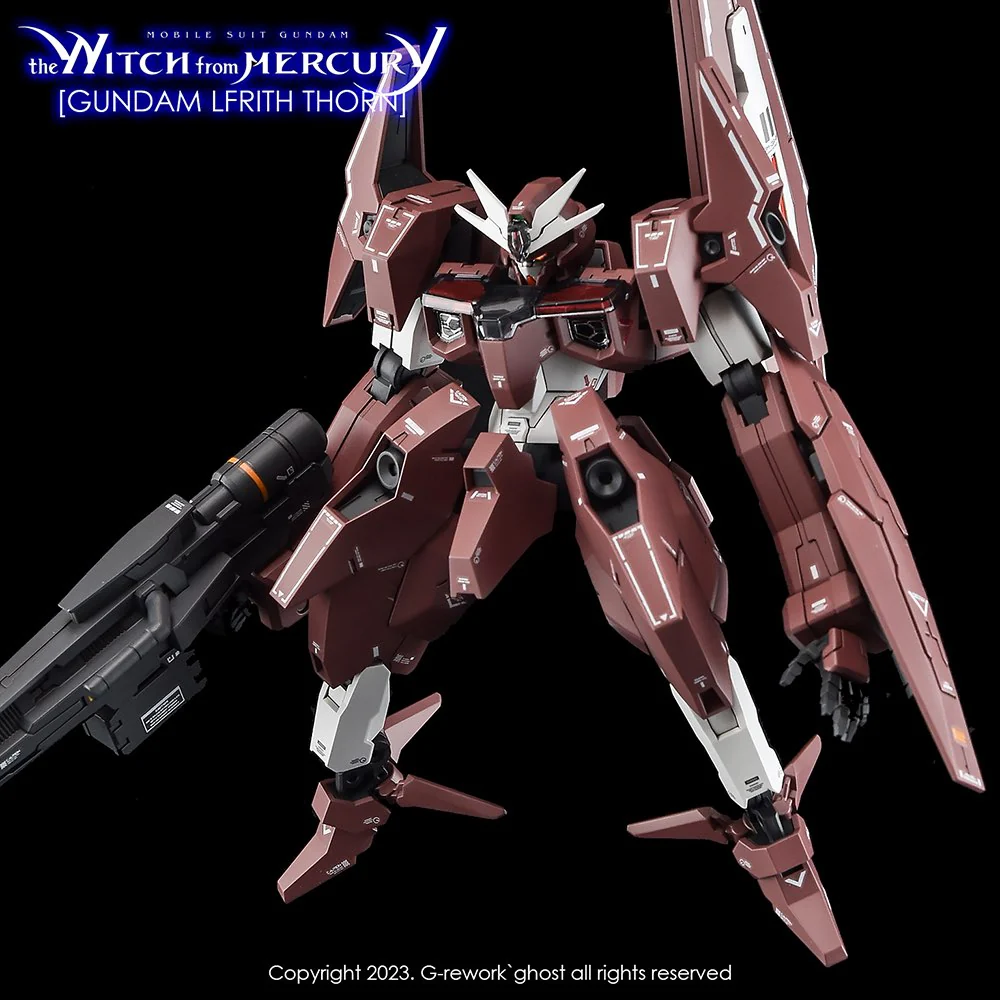 G-Rework CD-H-WM18 Premium Decal for HG Witch From Mercury Lfrith Thorn - Image 3
