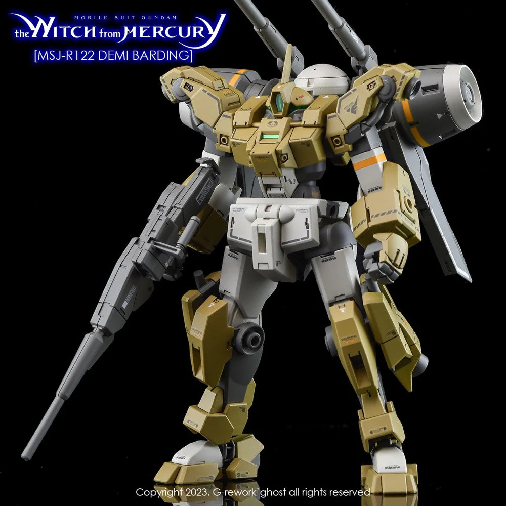 G-Rework CD-H-WM23 Premium Decal for HG Witch From Mercury Demi Barding (Demi Series) - Image 2