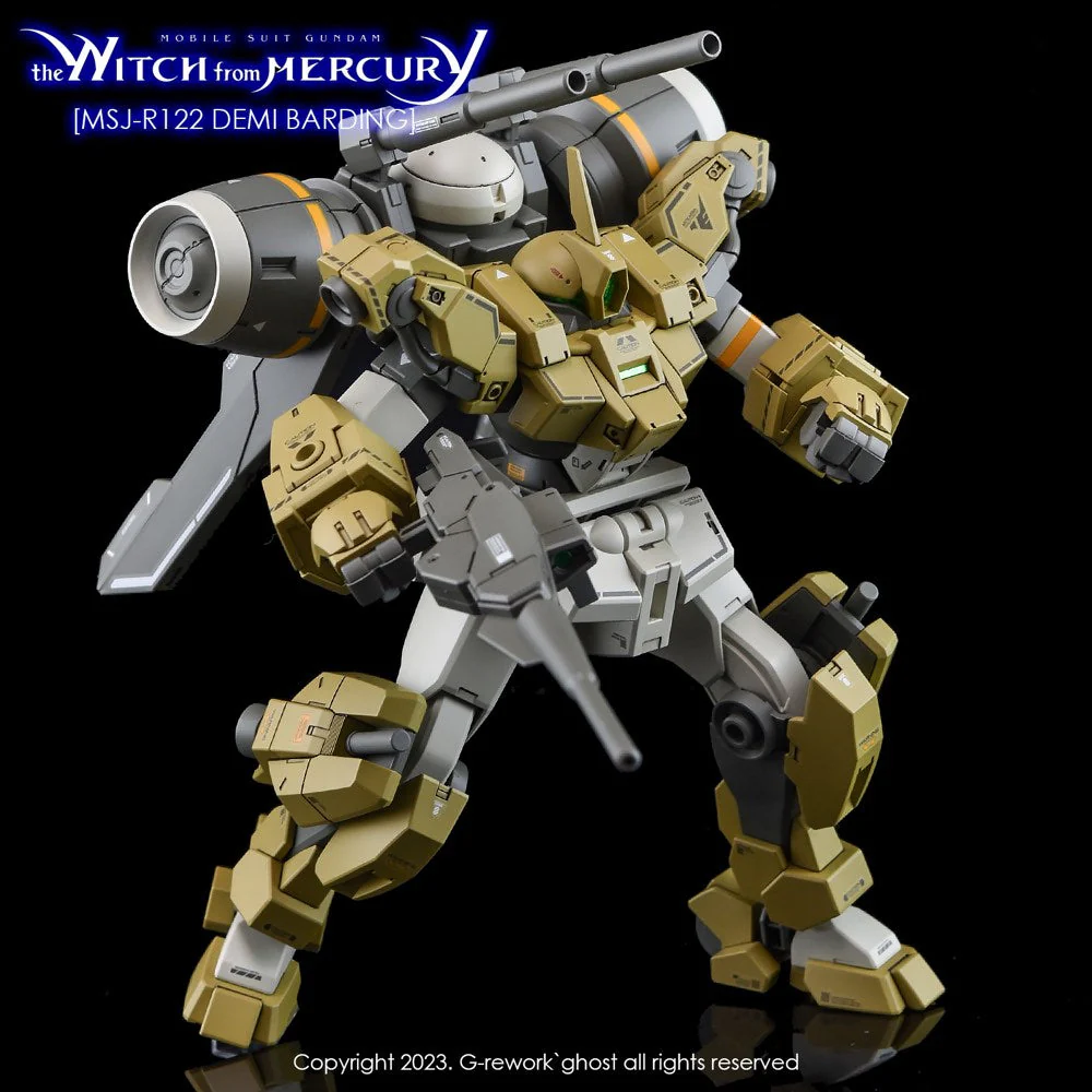 G-Rework CD-H-WM23 Premium Decal for HG Witch From Mercury Demi Barding (Demi Series) - Image 5