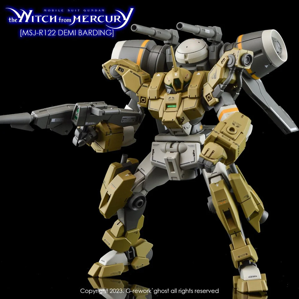 G-Rework CD-H-WM23 Premium Decal for HG Witch From Mercury Demi Barding (Demi Series) - Image 8