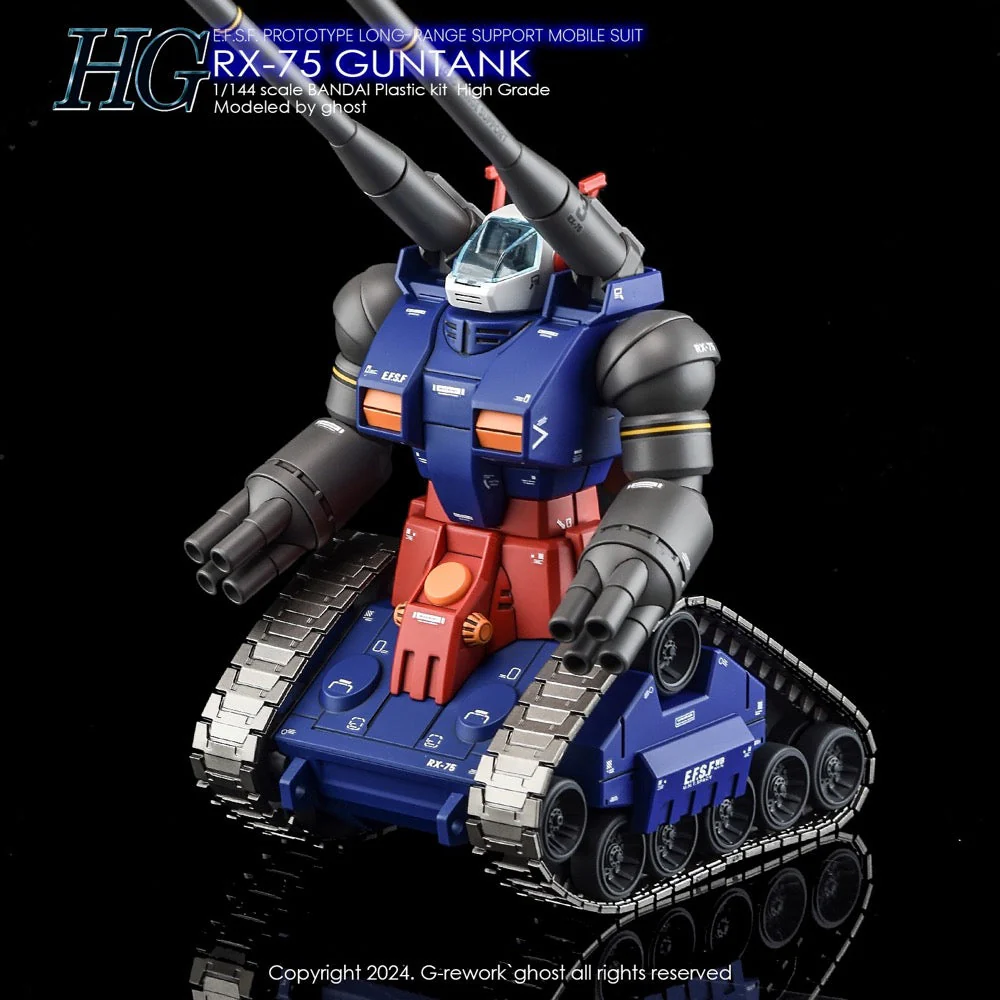 G-Rework CD-H07 Premium Decal for HG Rx-75 Guntank - Image 2