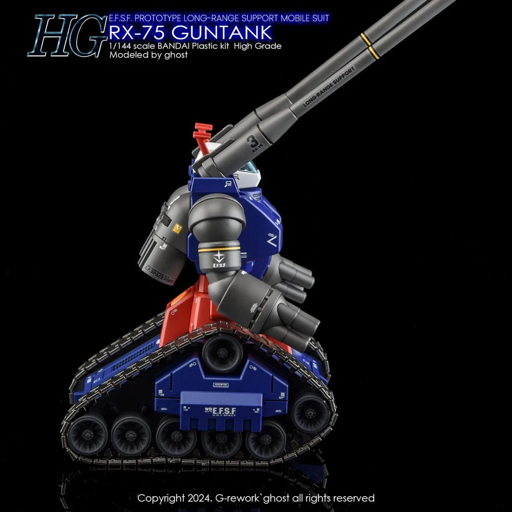 G-Rework CD-H07 Premium Decal for HG Rx-75 Guntank - Image 5
