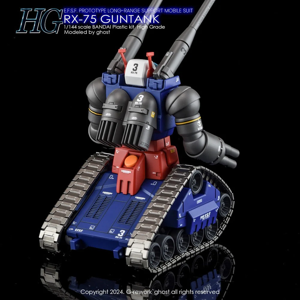 G-Rework CD-H07 Premium Decal for HG Rx-75 Guntank - Image 6