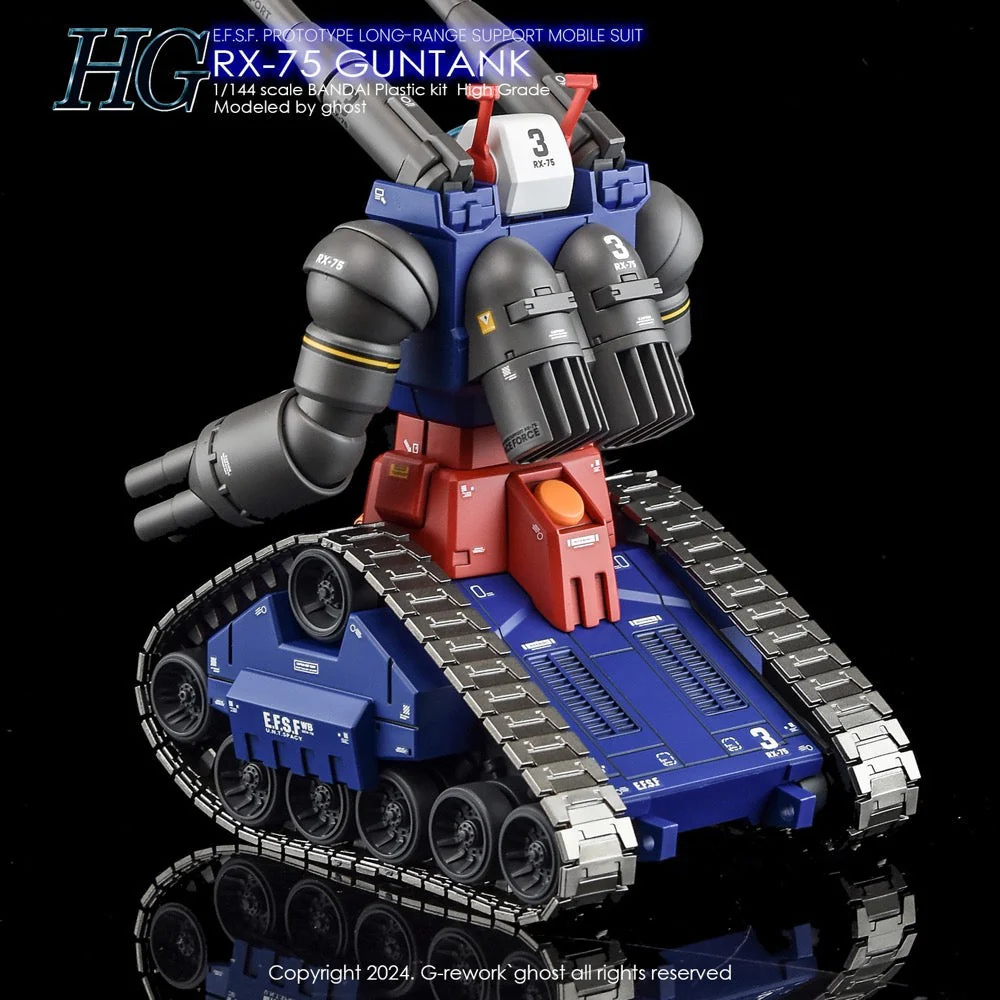 G-Rework CD-H07 Premium Decal for HG Rx-75 Guntank - Image 7