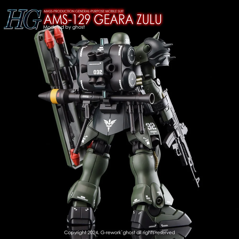 G-Rework CD-H102 Premium Decal for HG Geara Zulu - Image 11