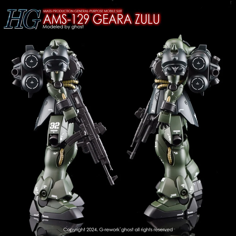G-Rework CD-H102 Premium Decal for HG Geara Zulu - Image 5