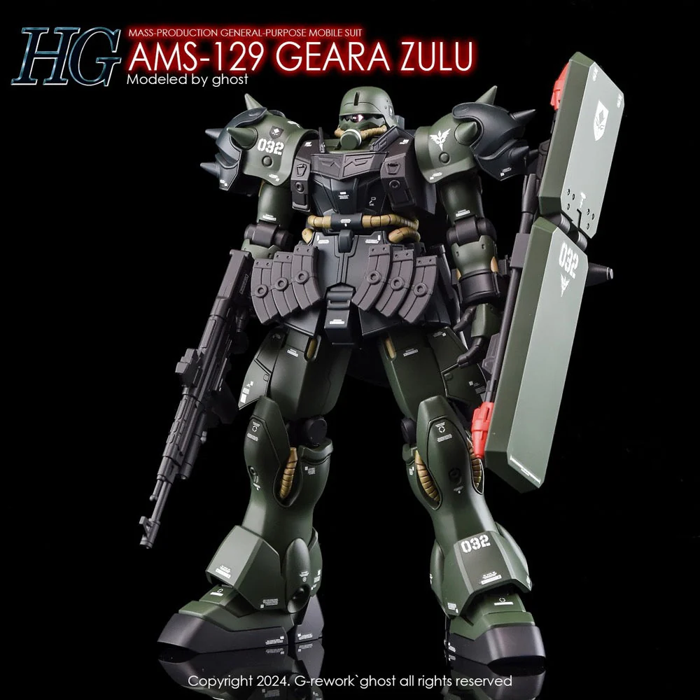 G-Rework CD-H102 Premium Decal for HG Geara Zulu - Image 8