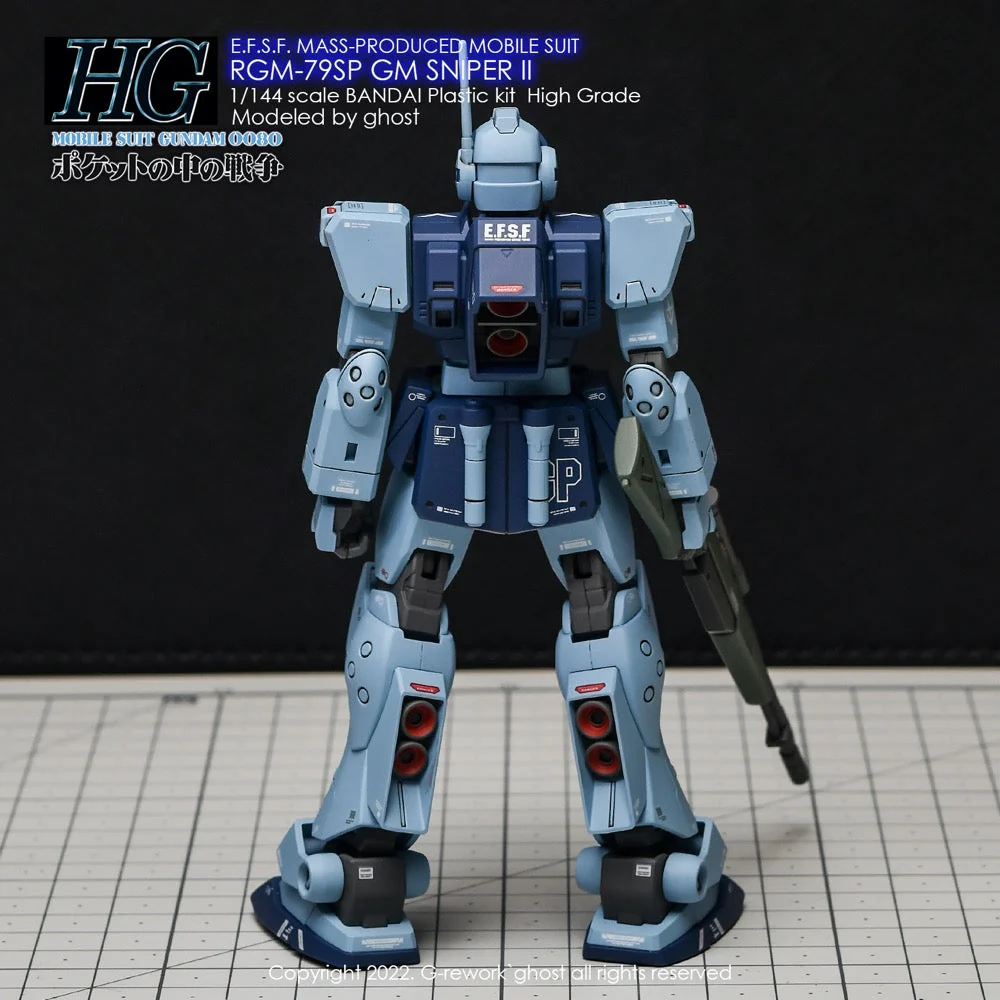 G-Rework CD-H146 Premium Decal for HG RGm-79Sp Gm Sniper2 - Image 11