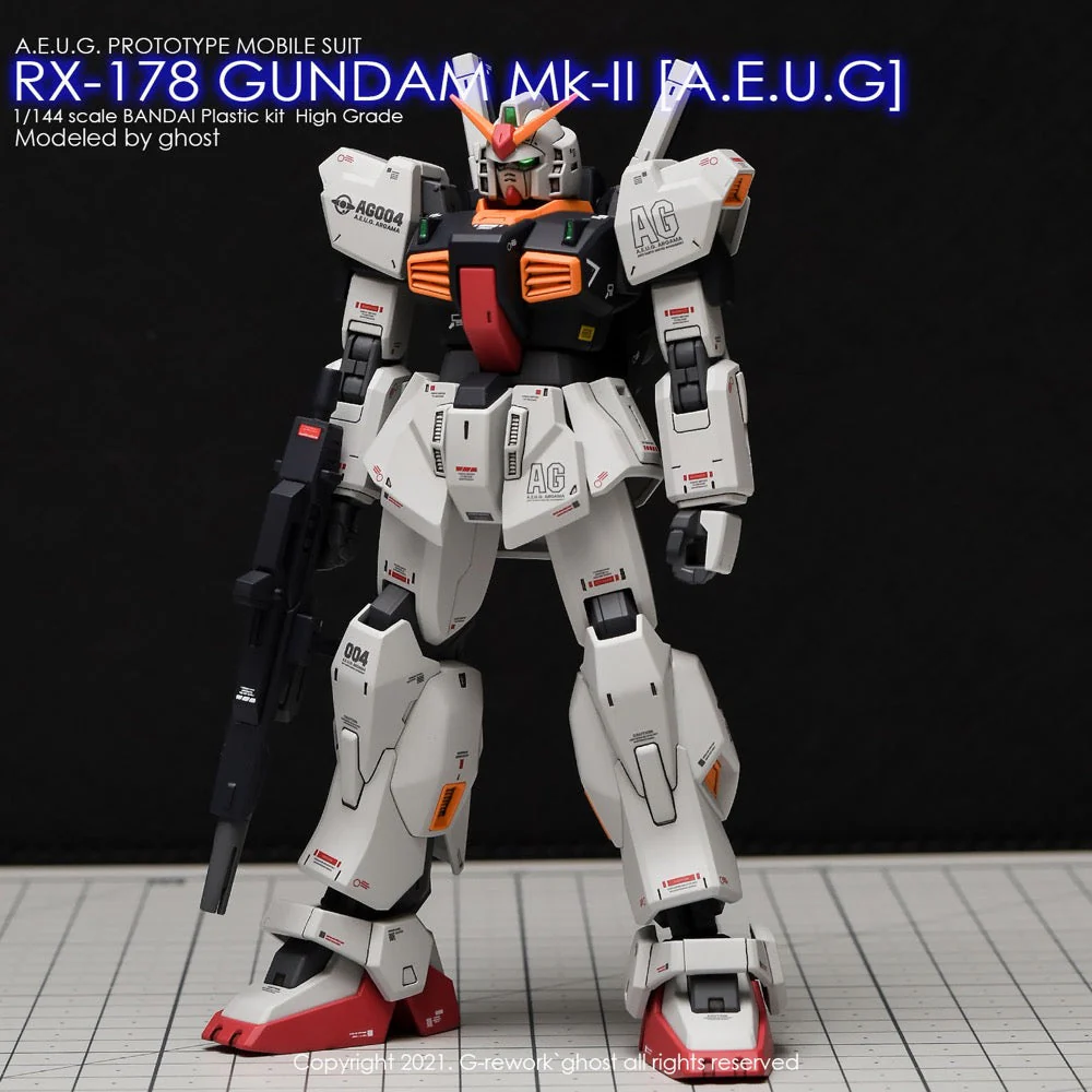 G-Rework CD-H193 Premium Decal for HG Gundam Mk-2 (A.E.U.G.) - Image 2