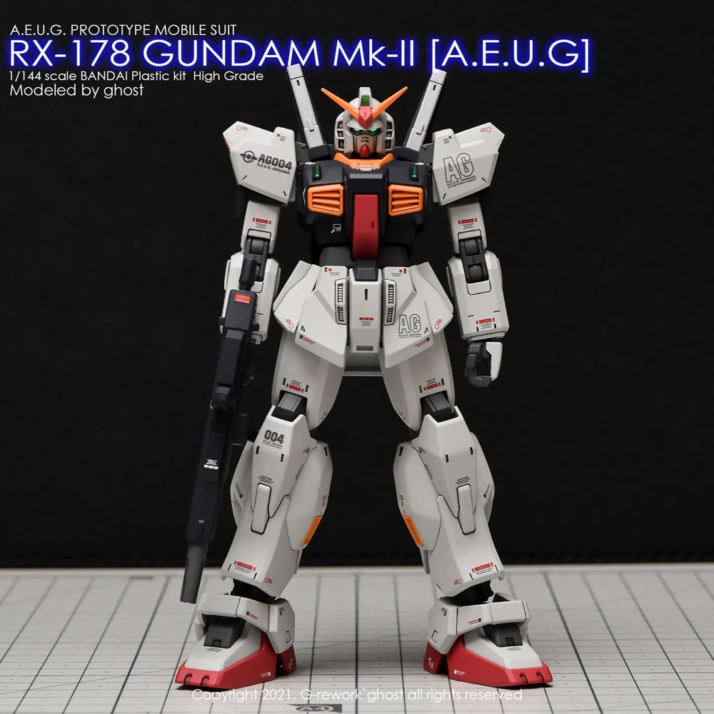 G-Rework CD-H193 Premium Decal for HG Gundam Mk-2 (A.E.U.G.) - Image 3