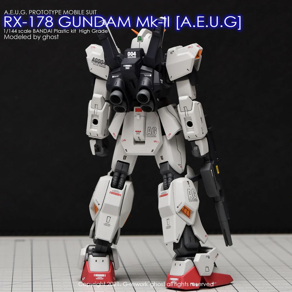G-Rework CD-H193 Premium Decal for HG Gundam Mk-2 (A.E.U.G.) - Image 5