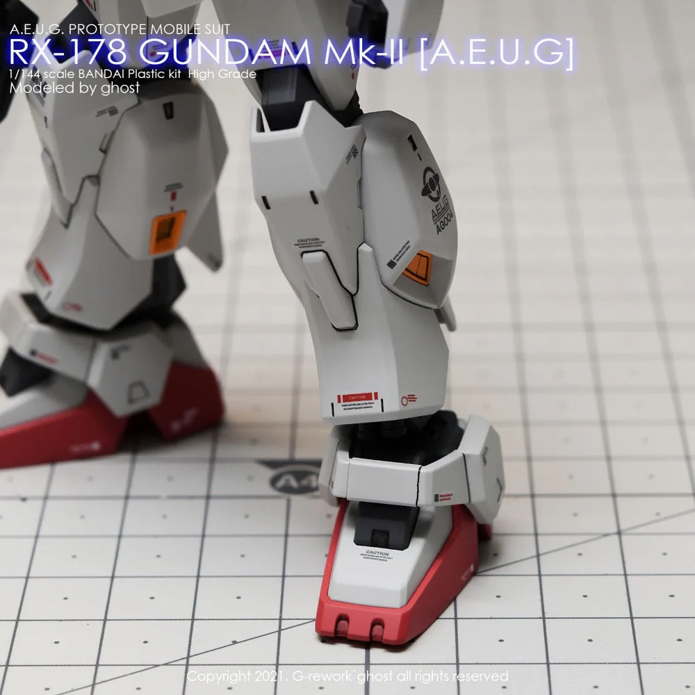 G-Rework CD-H193 Premium Decal for HG Gundam Mk-2 (A.E.U.G.) - Image 7