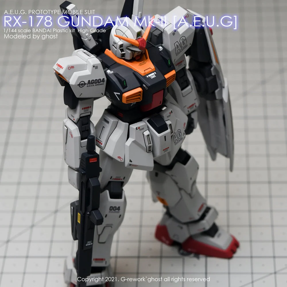G-Rework CD-H193 Premium Decal for HG Gundam Mk-2 (A.E.U.G.) - Image 8
