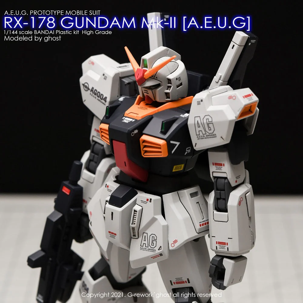 G-Rework CD-H193 Premium Decal for HG Gundam Mk-2 (A.E.U.G.) - Image 9