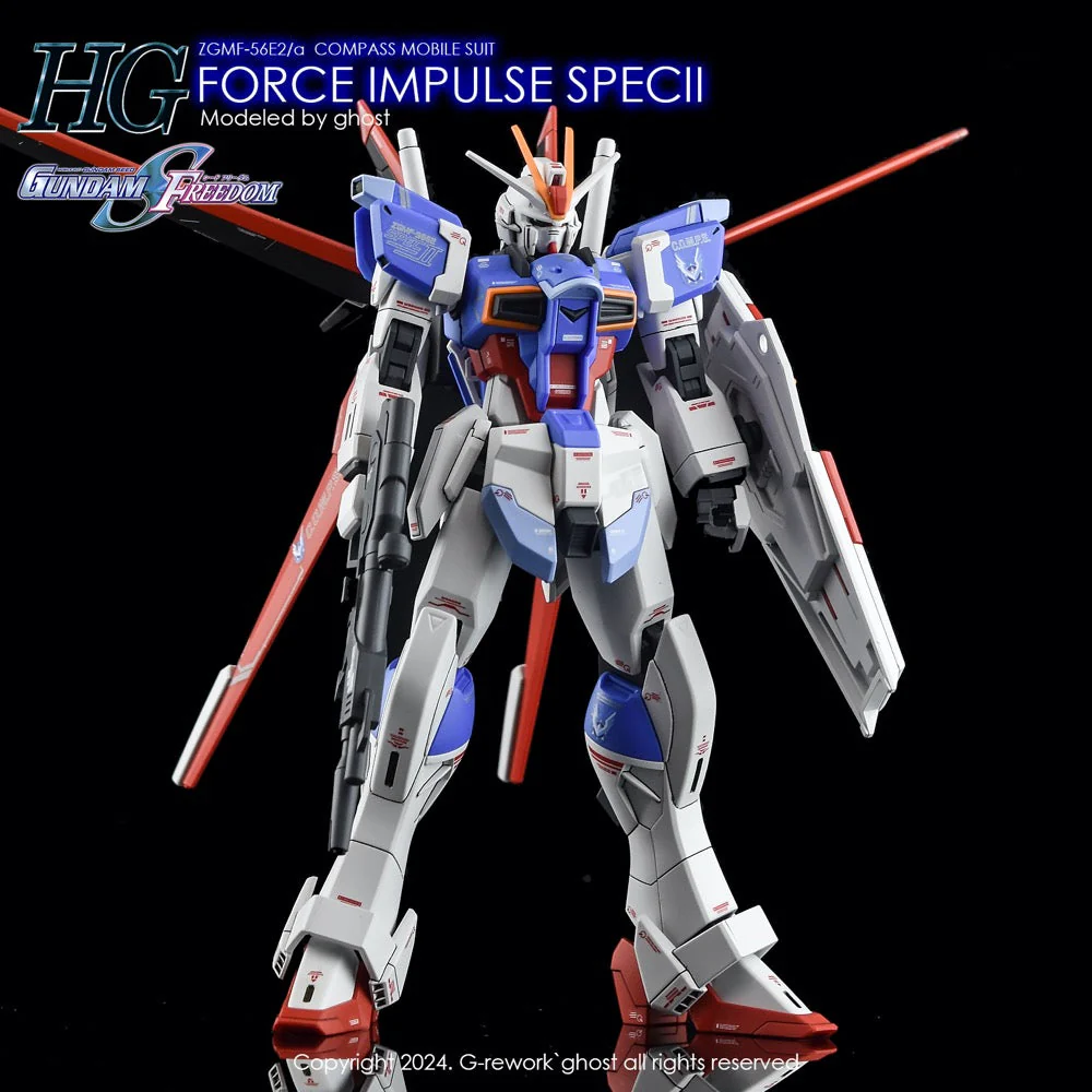 G-Rework CD-H198 Premium Decal for HG Seed Force Impulse Gundam - Image 3