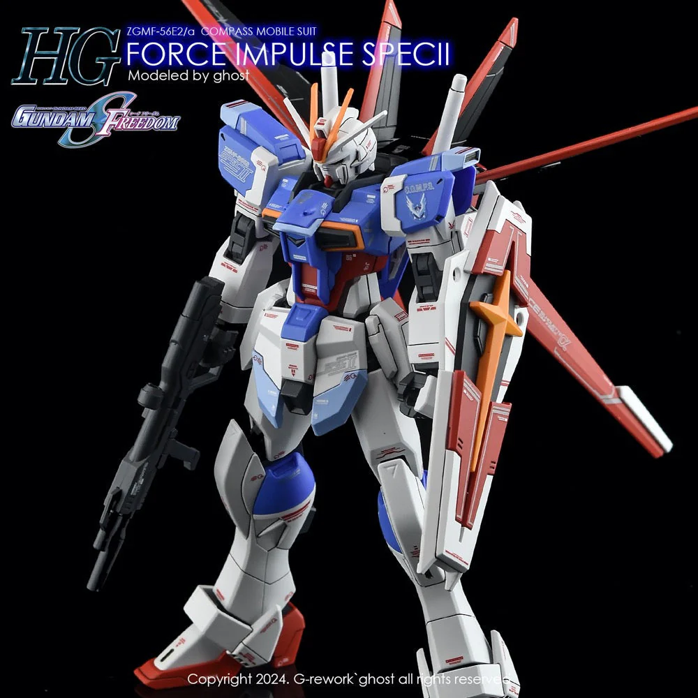G-Rework CD-H198 Premium Decal for HG Seed Force Impulse Gundam - Image 4