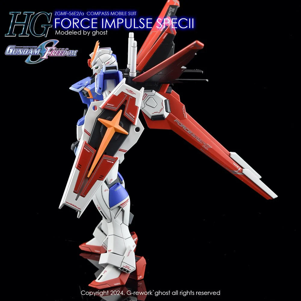 G-Rework CD-H198 Premium Decal for HG Seed Force Impulse Gundam - Image 5