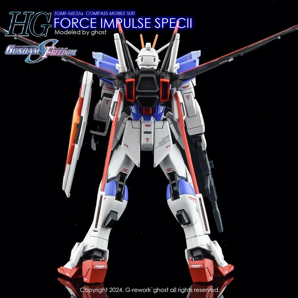 G-Rework CD-H198 Premium Decal for HG Seed Force Impulse Gundam - Image 7
