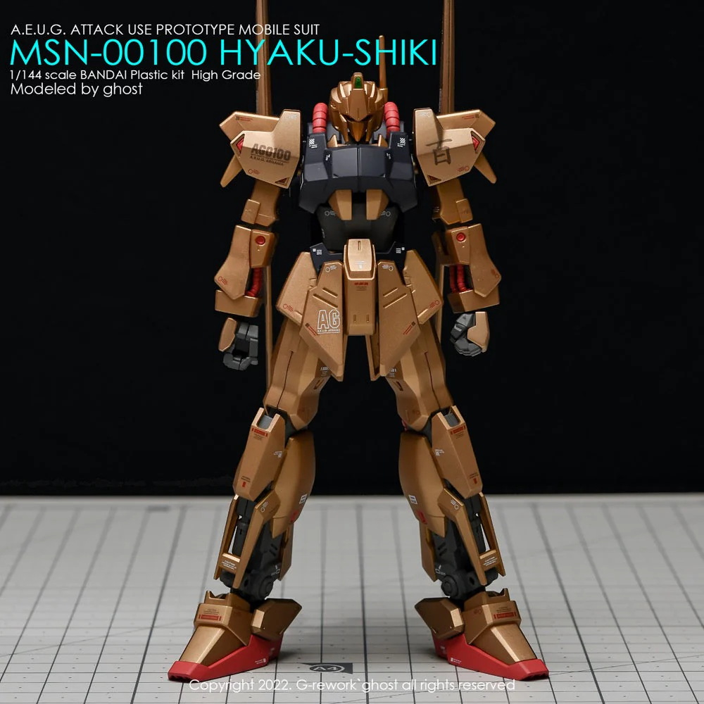 G-Rework CD-H200 Premium Decal for HG Hyaku-Shiki (Revive Ver.) - Image 3
