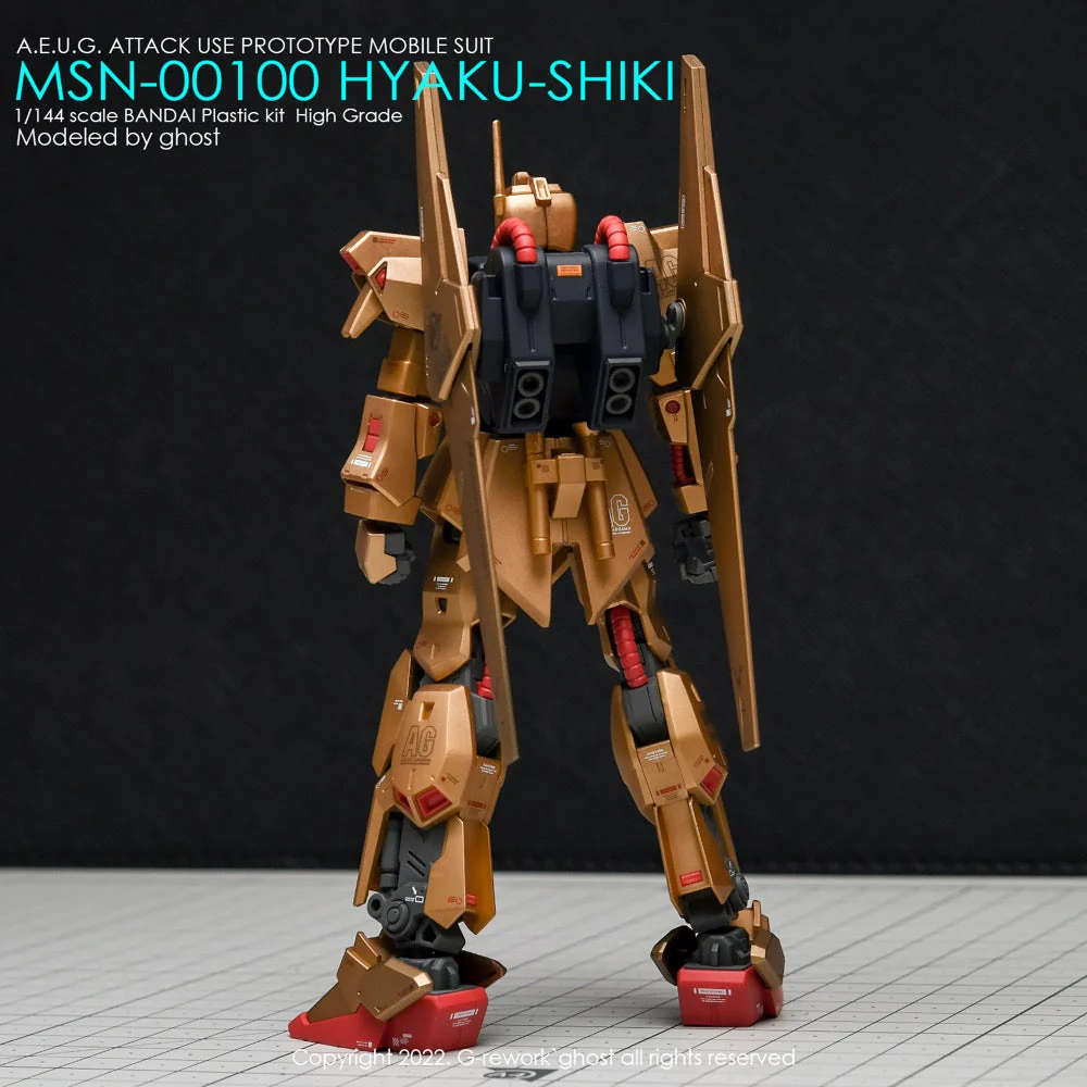 G-Rework CD-H200 Premium Decal for HG Hyaku-Shiki (Revive Ver.) - Image 6