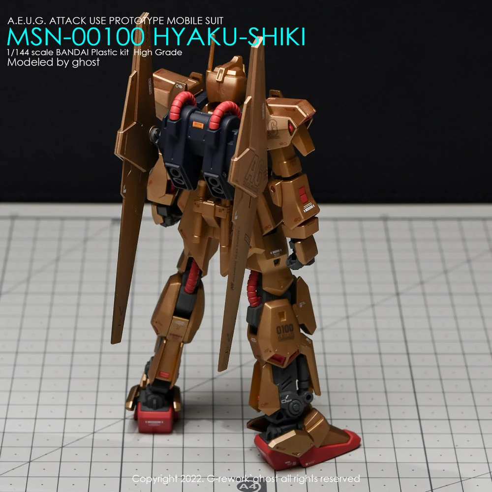 G-Rework CD-H200 Premium Decal for HG Hyaku-Shiki (Revive Ver.) - Image 7
