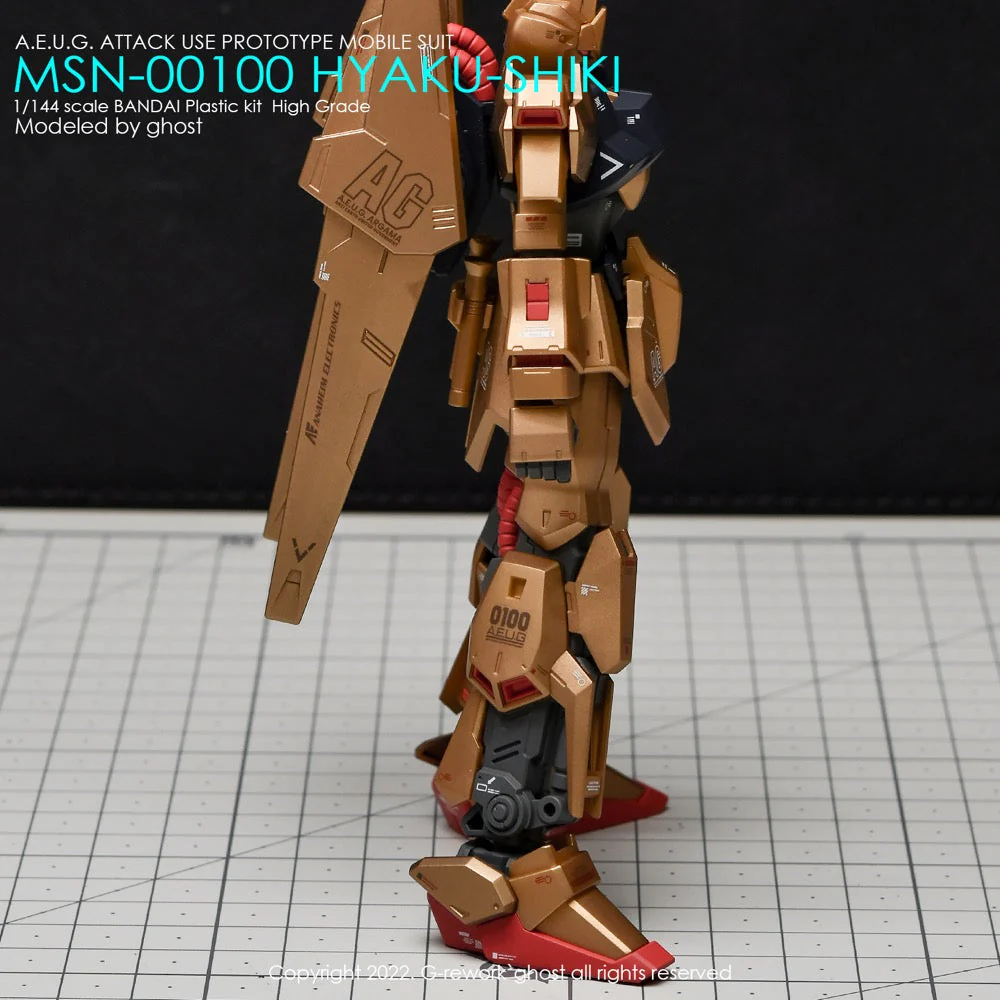 G-Rework CD-H200 Premium Decal for HG Hyaku-Shiki (Revive Ver.) - Image 8