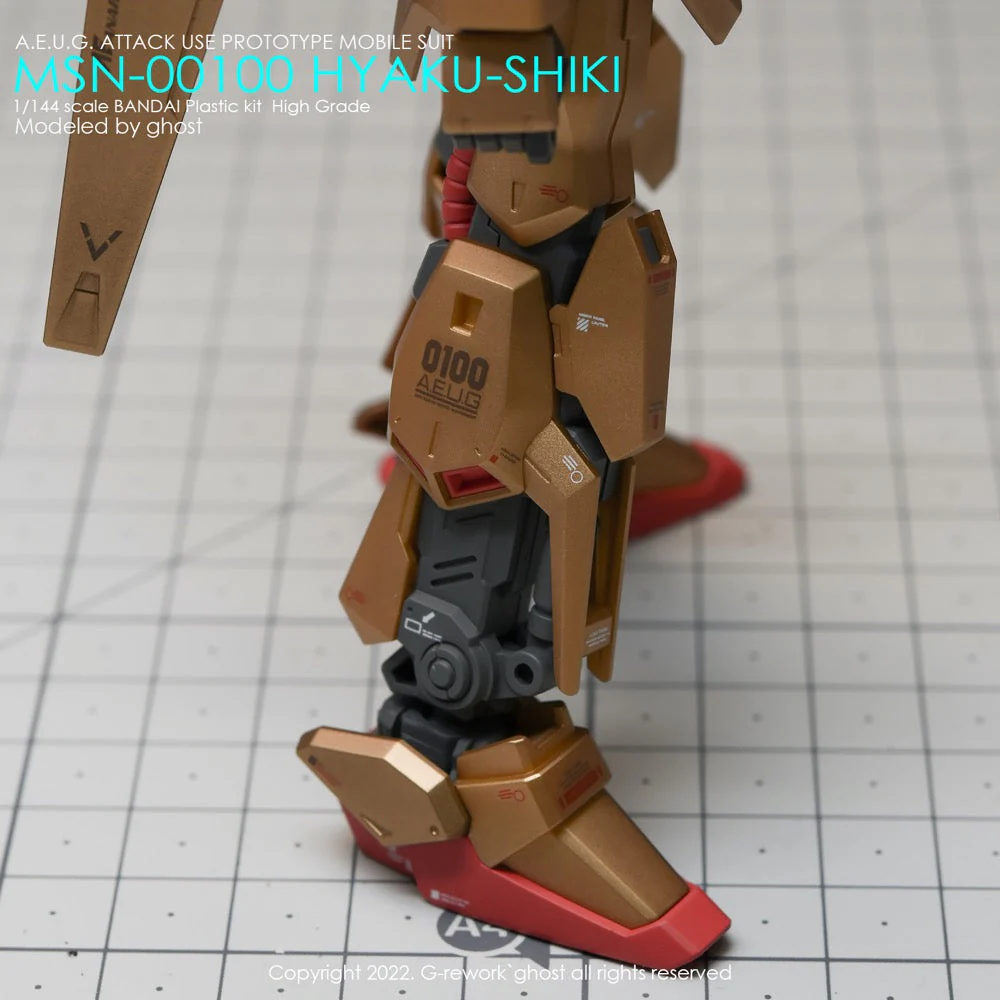G-Rework CD-H200 Premium Decal for HG Hyaku-Shiki (Revive Ver.) - Image 9