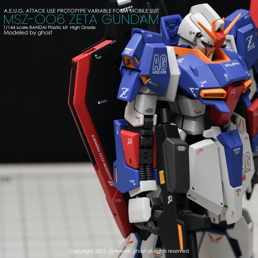 G-Rework CD-H203 Premium Decal for HG Zeta Gundam G.E.P - Image 11