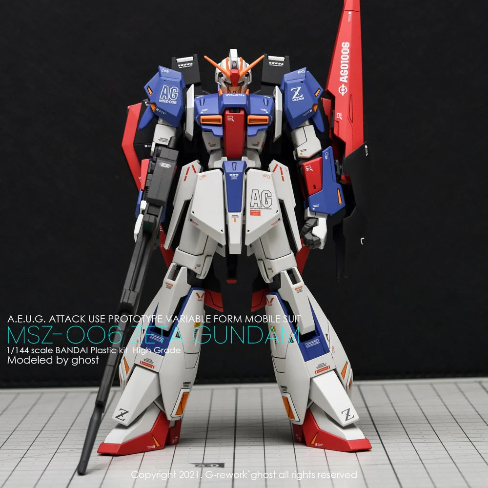 G-Rework CD-H203 Premium Decal for HG Zeta Gundam G.E.P - Image 3