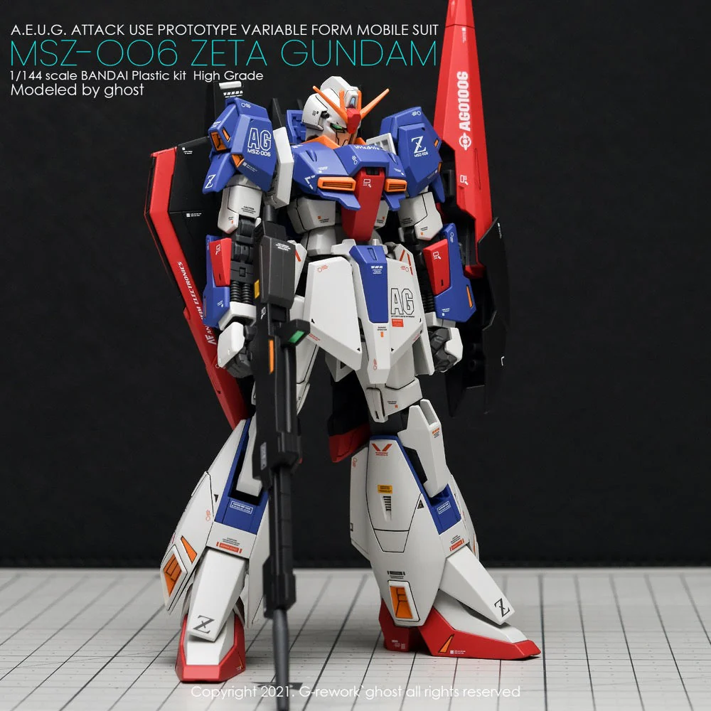 G-Rework CD-H203 Premium Decal for HG Zeta Gundam G.E.P - Image 4