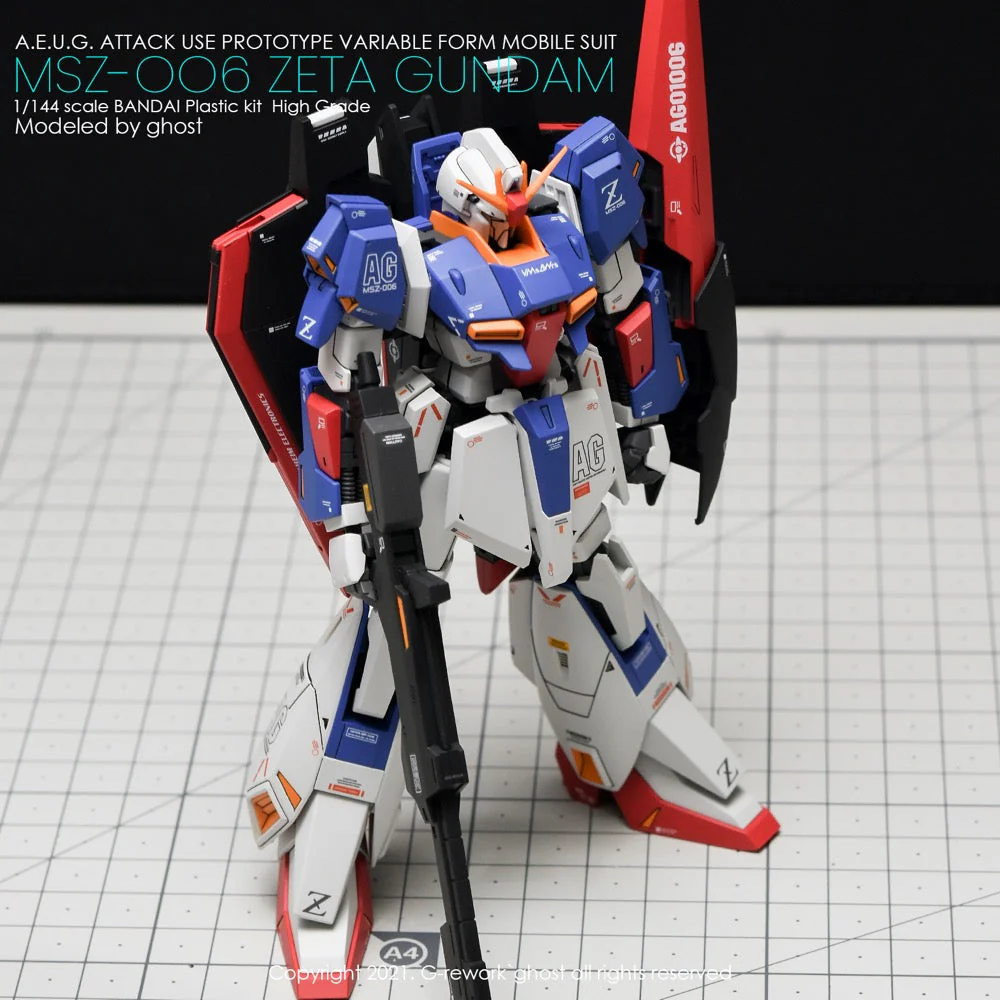 G-Rework CD-H203 Premium Decal for HG Zeta Gundam G.E.P - Image 9