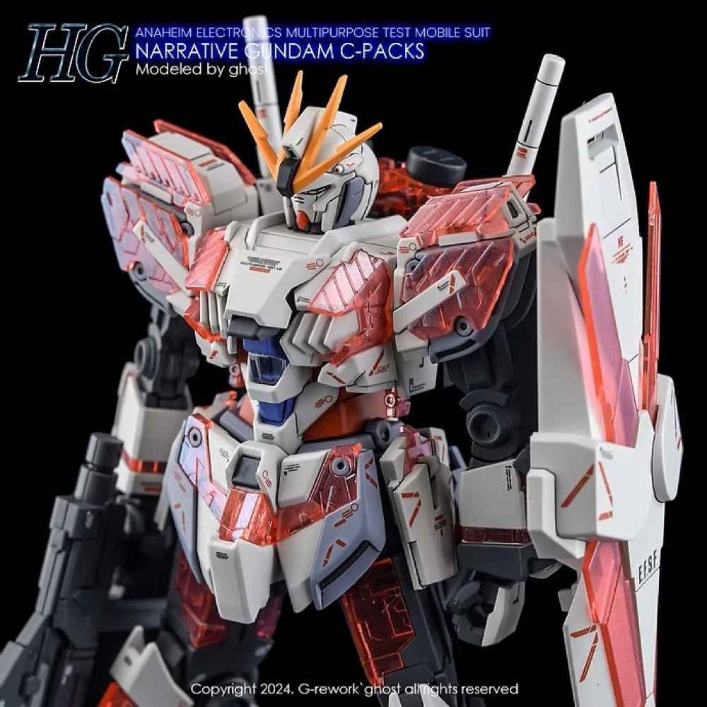 G-Rework CD-H222 Premium Decal for HG RX-9/C Narrative Gundam C-Pack - Image 10