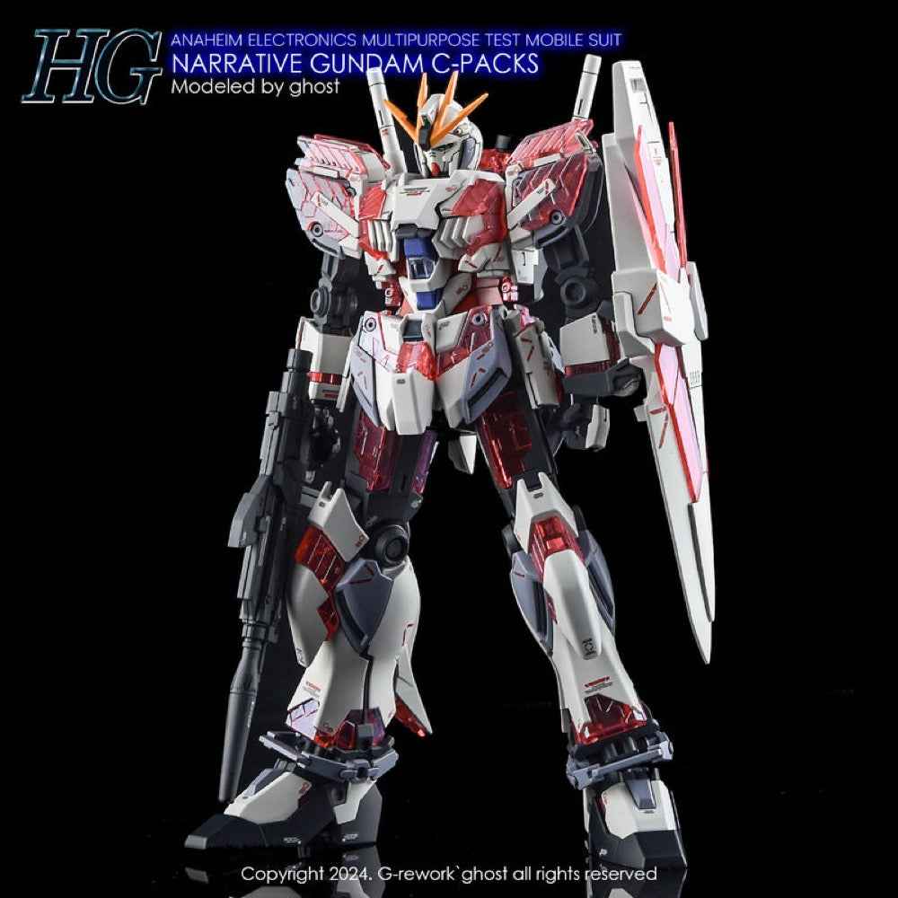 G-Rework CD-H222 Premium Decal for HG RX-9/C Narrative Gundam C-Pack - Image 3