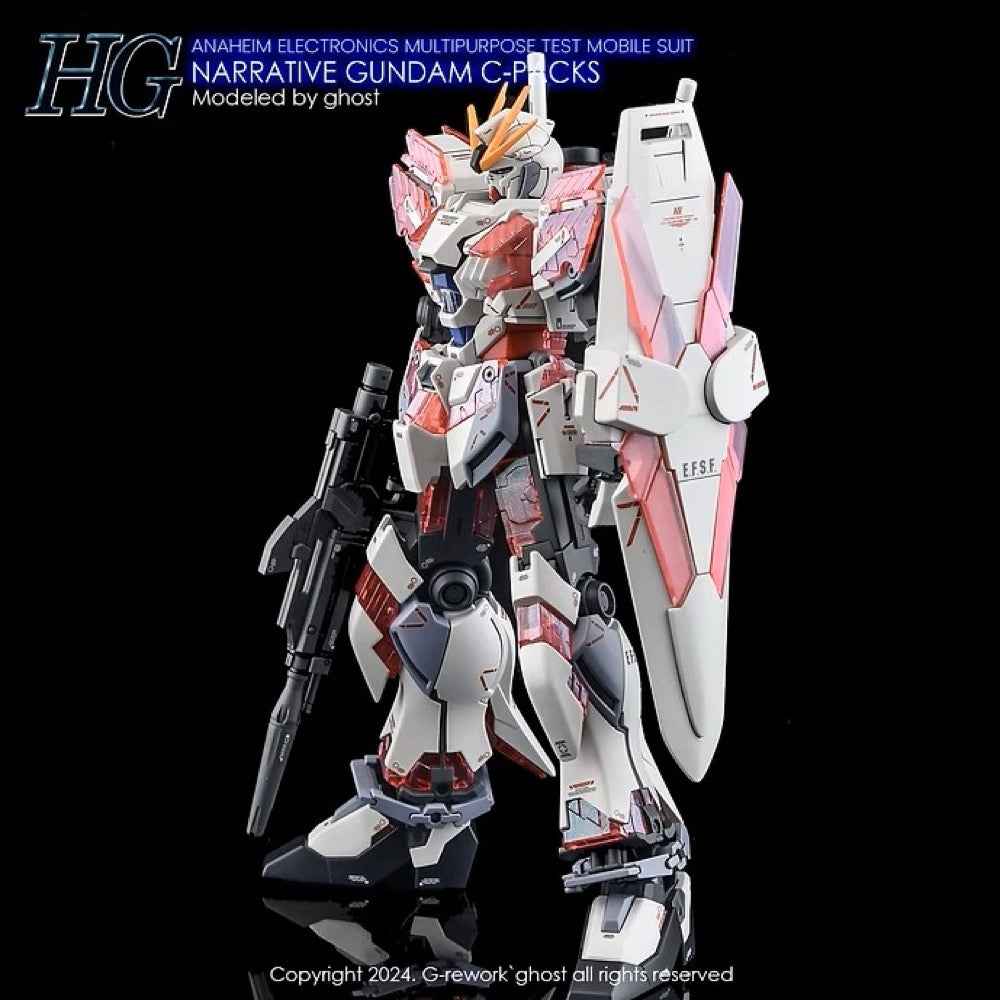 G-Rework CD-H222 Premium Decal for HG RX-9/C Narrative Gundam C-Pack - Image 7