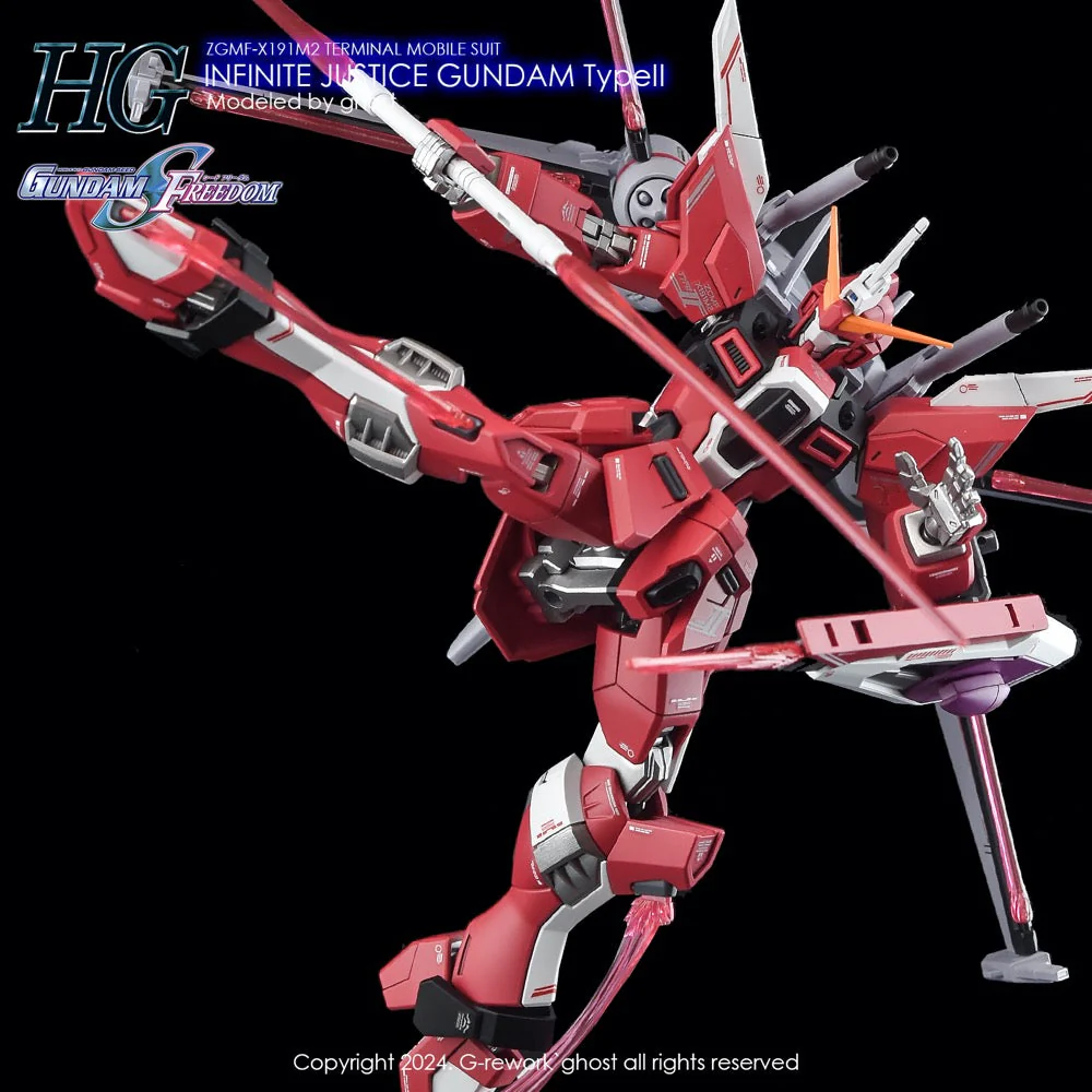 G-Rework CD-H251 Premium Decal for HG Seed Infinite Justice Gundam Type 2 - Image 11